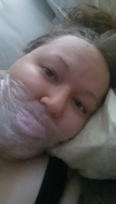 bpcouple:  Been a while so here. Subby gagged and hooded.  Nice