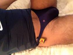 thong-jock:  Mmmm…thong and poppers!