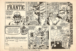 Marvel ad for Frantic magazine. From Chiller Pocket Book No.