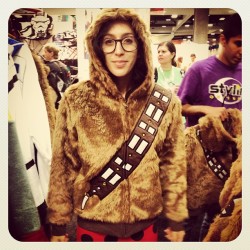 I&rsquo;m a wookie now! (at San Diego Comic-Con International 2013)