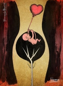 loveisabitchlml:  Aborto…Agarrémonos del corazón.Mama estoy