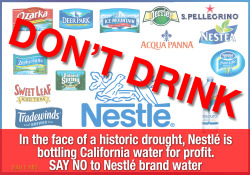 salmonking:  dailykos:  If Nestlé is unwilling to stop their