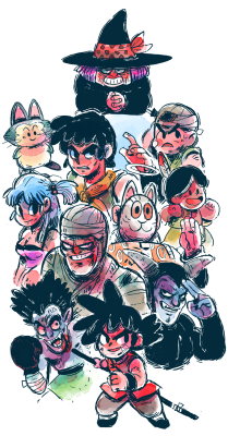 toonimated:  Dragonball cast of characters of one of my fav seasons-