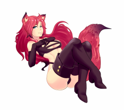 Foxy (commission)An SFW-ish commission for Hanna. hope you like
