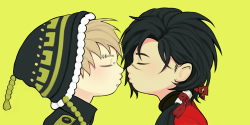 denlusion:  this was supposed to be matching icons but, hahahaha~