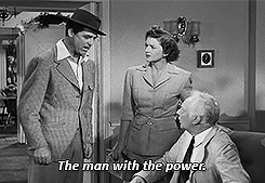 mellarkjones:  The Bachelor and the Bobby-Soxer (1947) (x) (aka Cary Grant did it long before David Bowie) 
