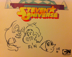 Some amazingly adorable drawings by Rebecca Sugar and Ian Jones-Quartey