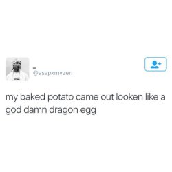 al-the-stuff-i-like:  HOW THE FUCK IS THAT A POTATO 