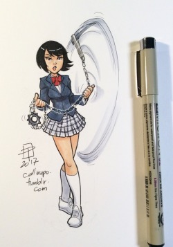 callmepo:Ashi Yubari - Samurai Jack / Kill Bill mashup.