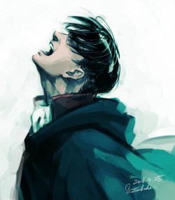 sensitive-eruri:  I’m just feeling like this… 