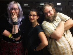 femfreq:  Goofing around backstage at ‪#‎xoxofest‬ with