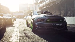 stiggyboyy:  Falken monster energy mustang.