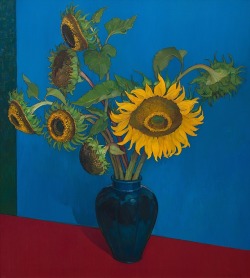 thunderstruck9:Criss Canning (Australian, b. 1947), Sunflowers,