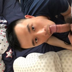 1hiloguy:Cute gay asian boy sucking cock👅