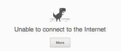 faketual:  Putting a dinosaur does not make up for it Google