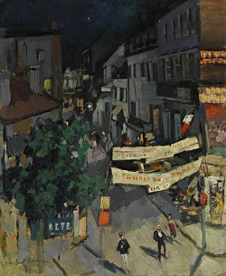 impressionism-art-blog:  Vichy at Night, Konstantin KorovinSize: