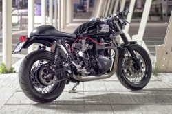 viciouscustoms:  (via Officine RossoPuro Triumph Custom motorcycle)
