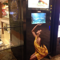 Caviar vending machine at a mall? WHAT’S THIS WORLD COMING