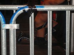 rwfan11:  Chris Jericho-  hides beside the ring after being