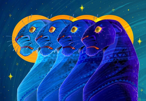 euqinimodart:  We People Who Are Darker Than Blue