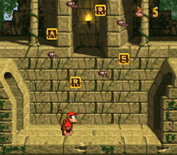 suppermariobroth:  Normally, in Donkey Kong Country, whenever