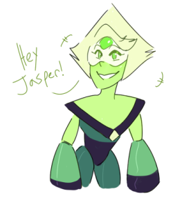 dongoverload:  *tries drawing peridot smiling* what the fuck