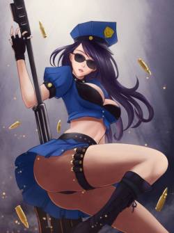 Damn Caitlyn. DamnCredit to the artist, their name is escaping