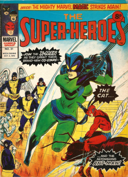 The Super-heroes, No.31 (Marvel, 1975). From a car boot sale in Nottingham.