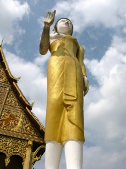 capturedinasia:  Wat Statue. Vientiane, Laos (Photo by Richard
