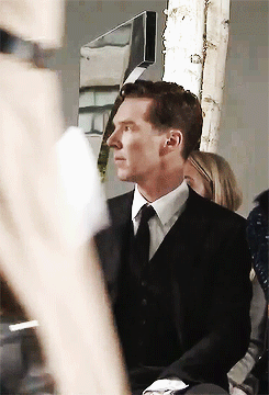 rominatrix:  Benedict Cumberbatch at Hugo Boss Womanswear fashion