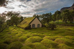 sixpenceee:  This is a church in Iceland. It’s made from wood