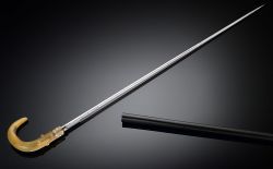 art-of-swords:  Horn-Handled Toledo Sword Cane Measurements: