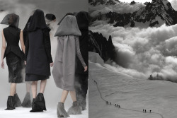 whereiseefashion:  Match #213 Rick Owens Spring 2009 Finale |