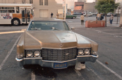 chrisjohndewittinamerica:  A ‘69 Cadillac Calais in a parking