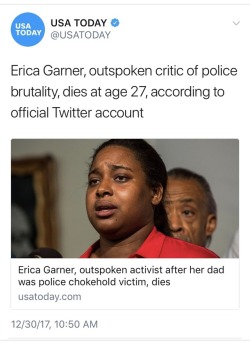 weavemama: weavemama:  Erica Garner was dealing with stress from