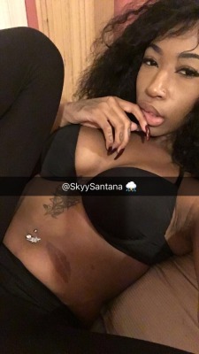 skyysantana:  Add Me On Snapchat Babies @LebellaRose 😁 It’s