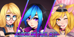 Hey guys! The subdraw pack #12 is up in Gumroad for direct purchase! 