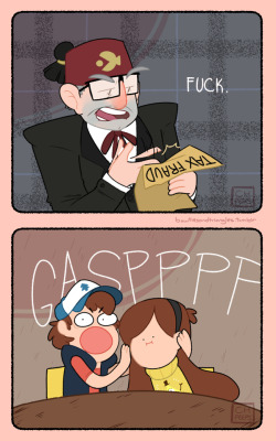 bowtiesandtriangles: its joke!! and grunkle stan’s proud of