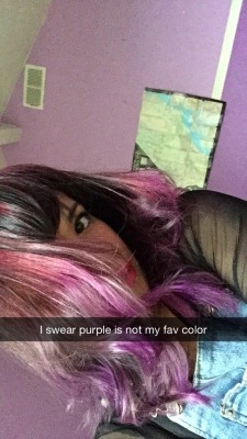 Missing my purple hair right now