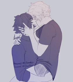 izuumii:    Prom gets lonely easily whenever Noct has to leave