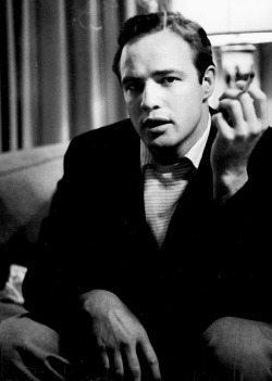 mattybing1025:  Marlon Brando photographed by William Woodfield,