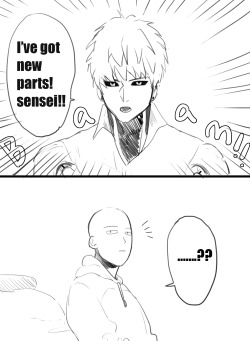 pellu0:  i don’t know why Genos got that parts,but i like that.