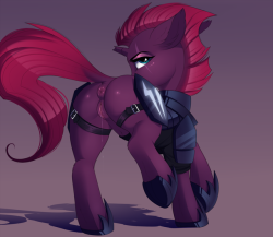 ambris-waifu-hoard: evehorny: Tempest Shadow from the MLP movie.