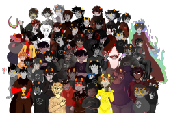 homestuckartists:  heres the dec. 18th drawpile! we drew Karkat