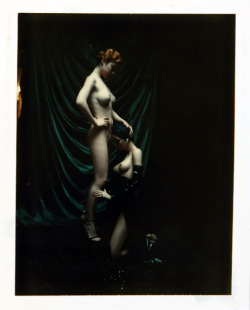 helmutnewtonphoto:1977 Paris Studio - Polaroid.