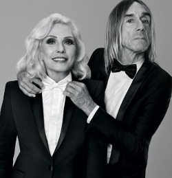 soundsof71:  Debbie Harry & Iggy Pop for Paco Rabanne, 2015