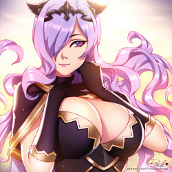 pinkladymage:Camilla from Fire Emblem: Fates~! She’s so gorgeous