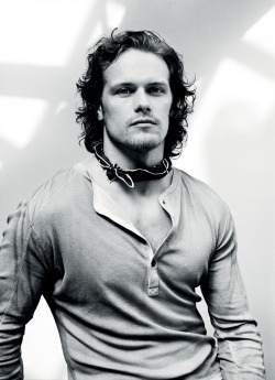 mynewplaidpants:  Sam Heughan for Interview magazine   He’s so handsome!!.  