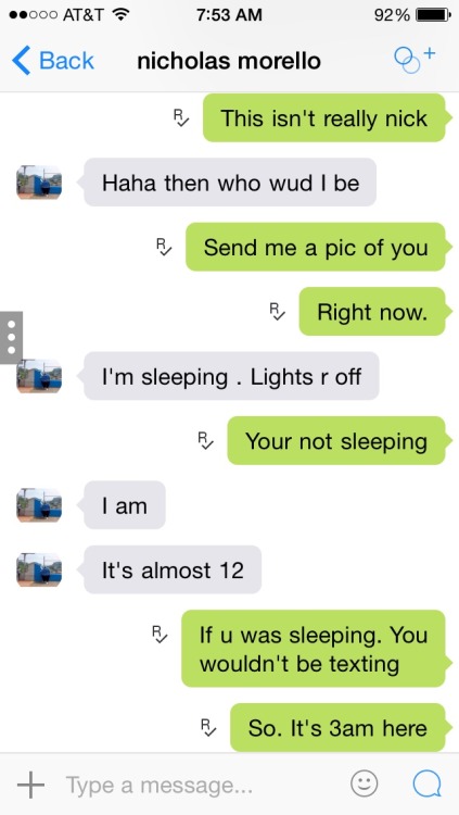 xtubegene:  Iâ€™m posting this because I donâ€™t understand why guys feel the need to make bogus profiles and pretend to be someone else just to talk to me.  As you see here someone is using Nickâ€™s aka KingGlutton aka HopeforHopeaNick name and trying
