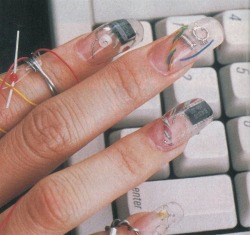 sarahshikama:Nails by Michiko Matsushita, 1999Matsushita took